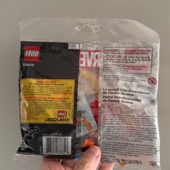 BRAND NEW SEALED MARVEL DR. STRANGE LEGO - Picture 2 of 2